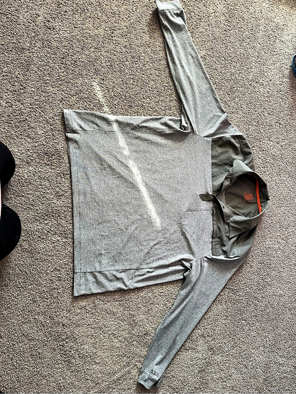 5.11 TACTICAL 2 Extra Large Gray Men's Lightweight Jacket Size 2XL